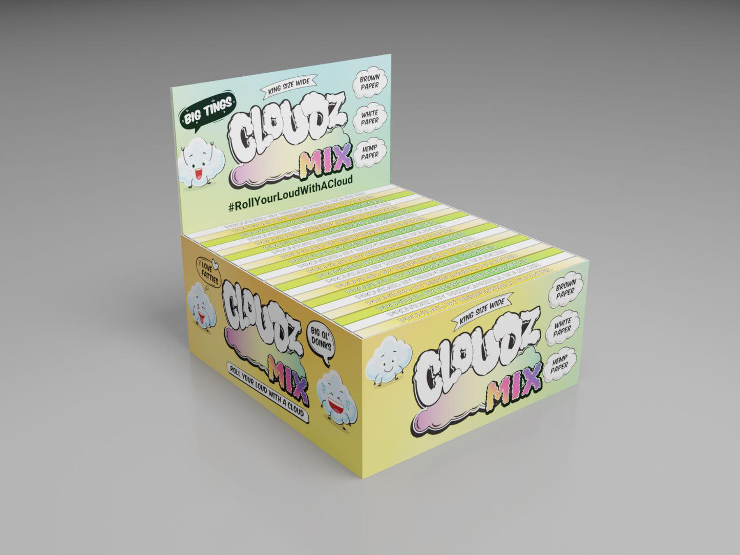 Cloudz Extra Wide Rolling Papers