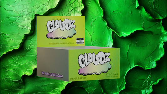 Cloudz Rolling Papers Hemp Boxes