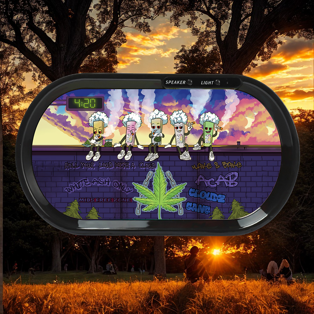 Cloudz Bluetooth Music Rolling Tray