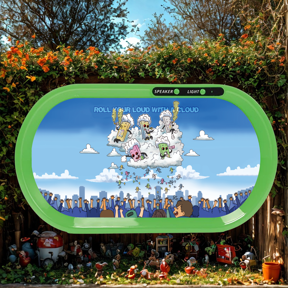 Cloudz Bluetooth Music Rolling Tray