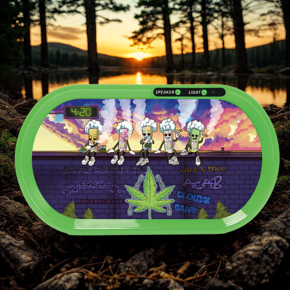 Cloudz Bluetooth Music Rolling Tray