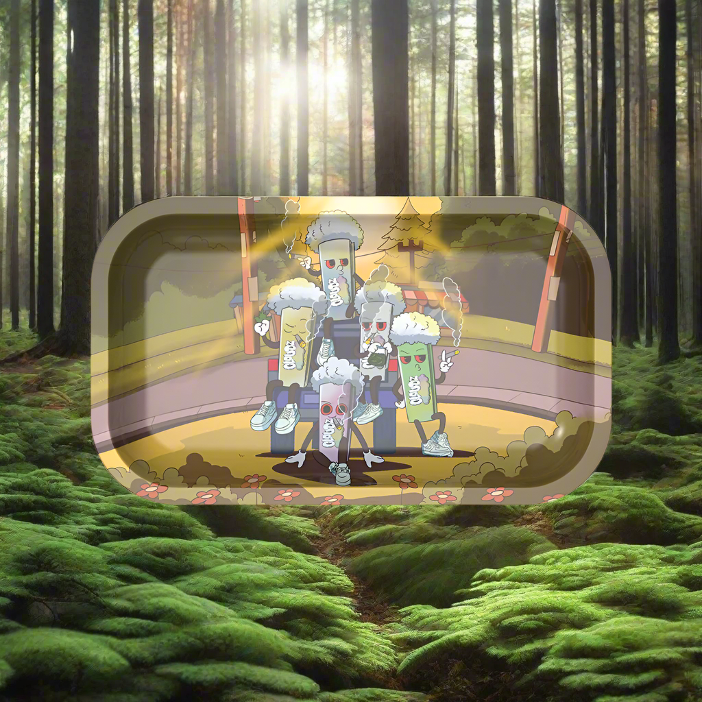 Cloudz Gang "The Gang" Metal Rolling Tray