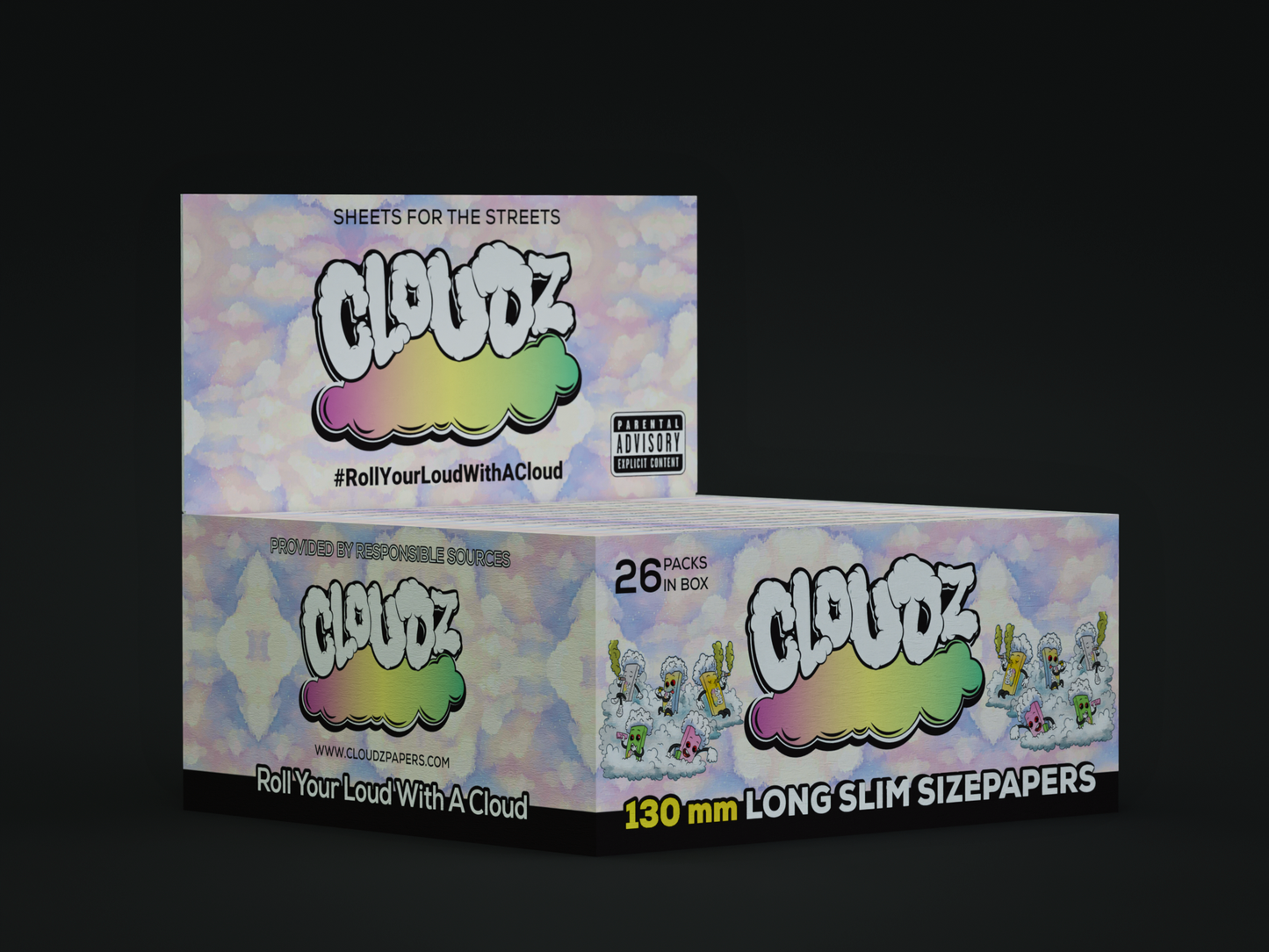 New 130mm Cloudz Papers