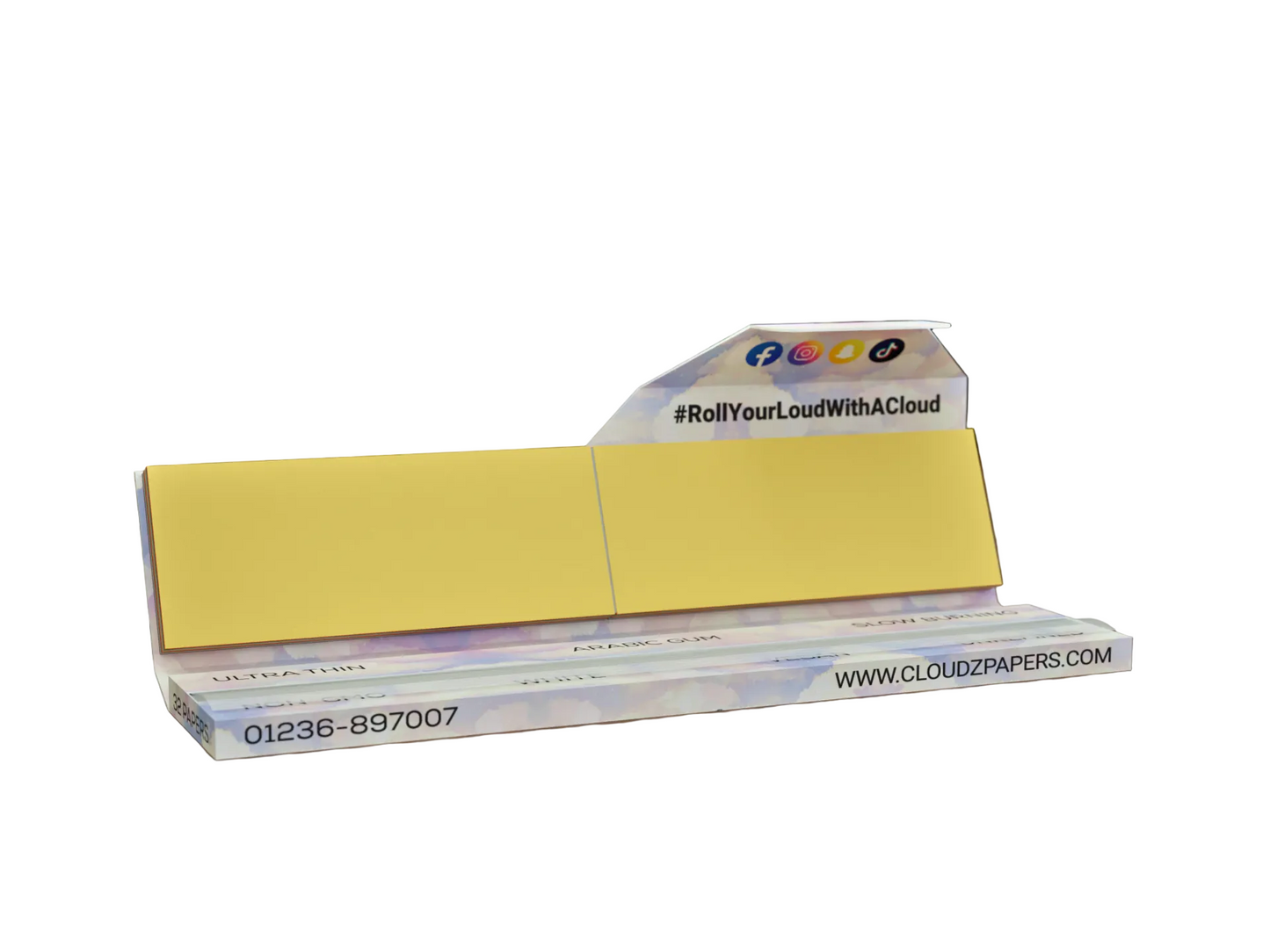 Extra Long Cloudz Papers 130mm XL