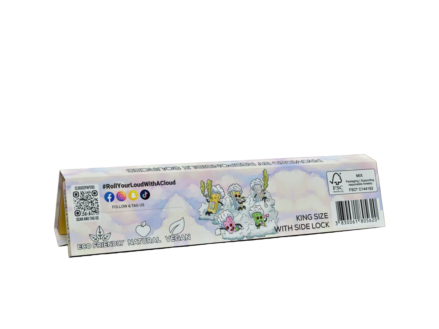 Extra Long Cloudz Papers 130mm XL
