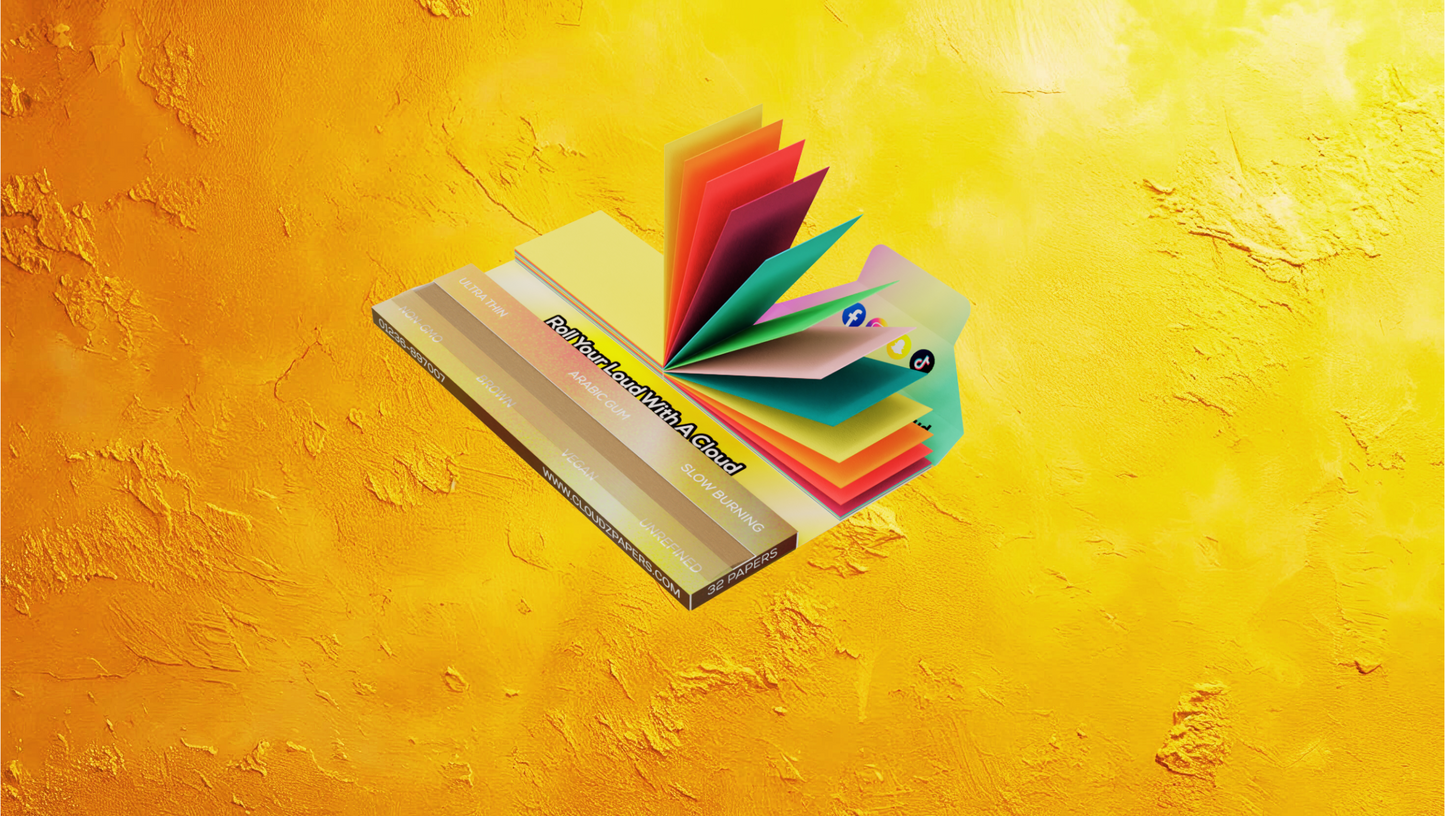 Cloudz Rolling Papers Brown Packs