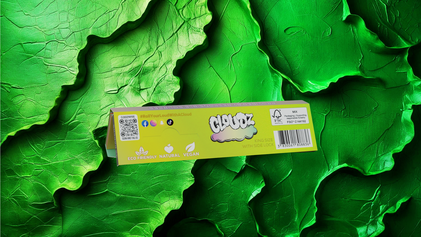Cloudz Rolling Papers Hemp Packs