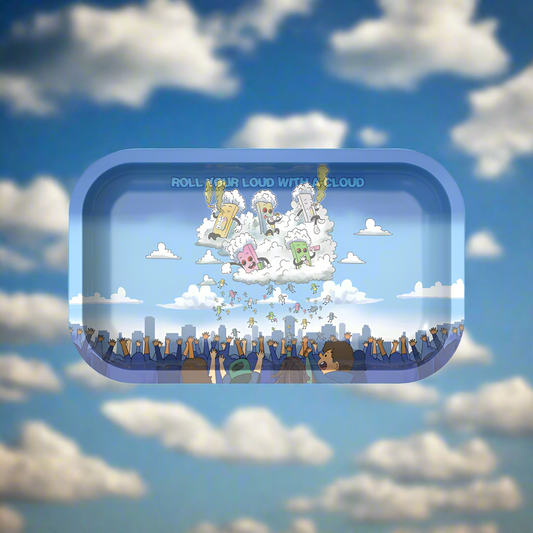 Cloudz Gang "The Sky" Metal Rolling Tray