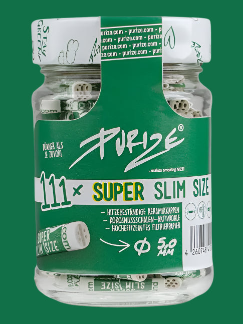 Purize Super Slim Filter Tips 111 Pack