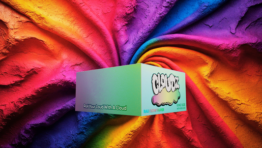 Cloudz Rolling Papers Rainbow Boxes