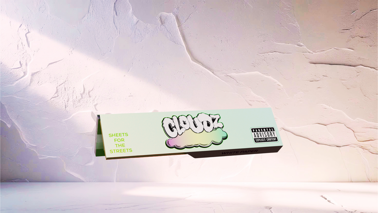 Cloudz Rolling Papers White Packs